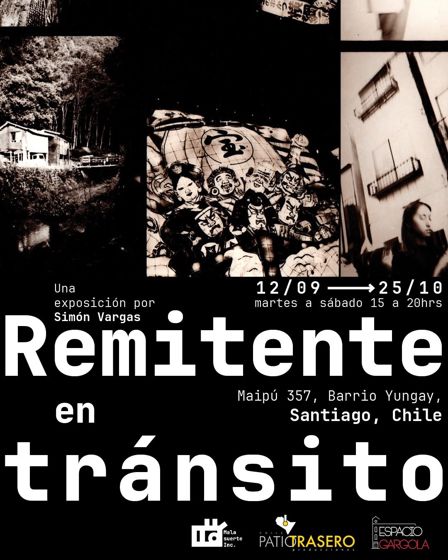 Remitente en tránsito — exposición de Simón Vargas