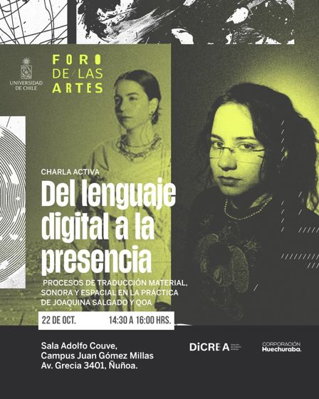 Charla: Del lenguaje digital a la presencia
