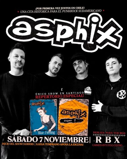 Asphix — único show en Santiago