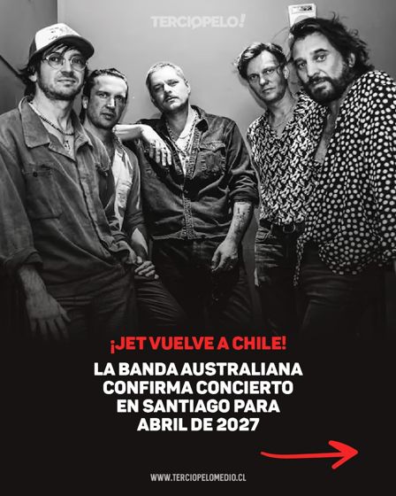 Jet en Chile – South America Tour