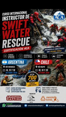 Curso de Rescate en Aguas Bravas