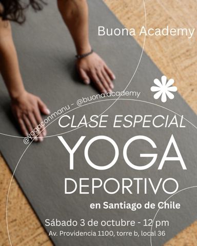 YOGA con Manuela Irarrázaval