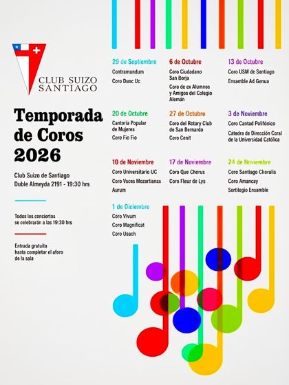 Temporada de Coros 2026