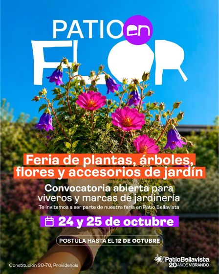 Patio en Flor - feria de plantas