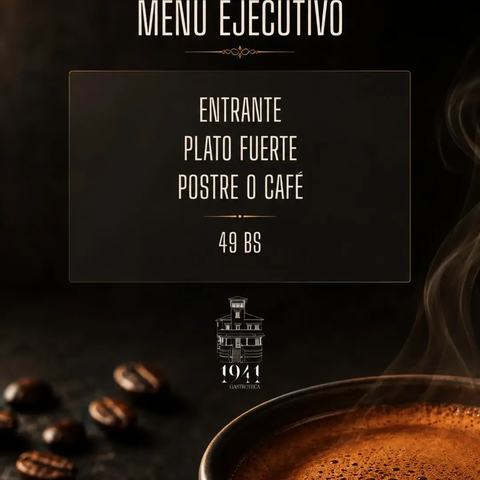 Menú Ejecutivo 1941 Gastroteca