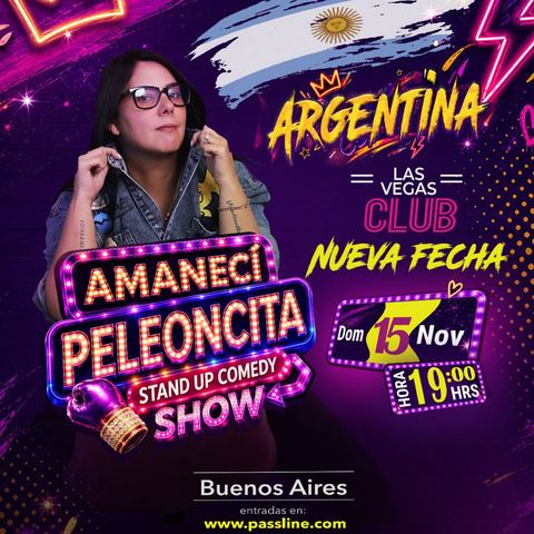 Amanecí Peleonita Stand Up Comedy