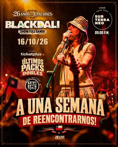 BlackDali - 26 Años de Canciones