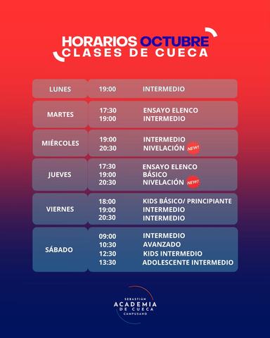 Clase Intermedio Sábado
