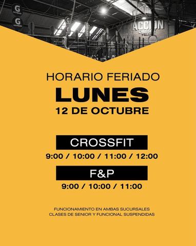 Crossfit and F&P Classes
