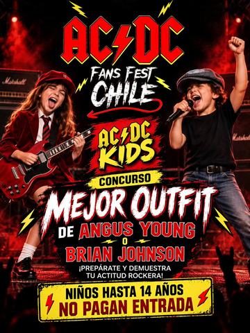 AC/DC Kids: Concurso Mejor Outfit