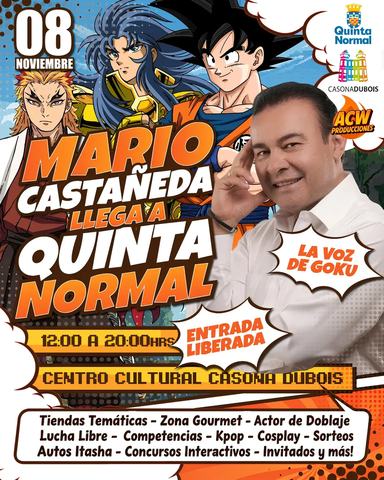 Mario Castañeda llega a Quinta Normal