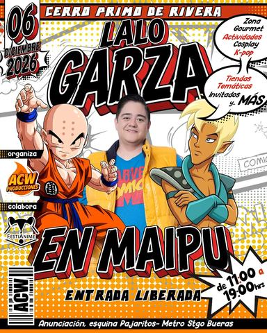 Festianime Maipú con Lalo Garza