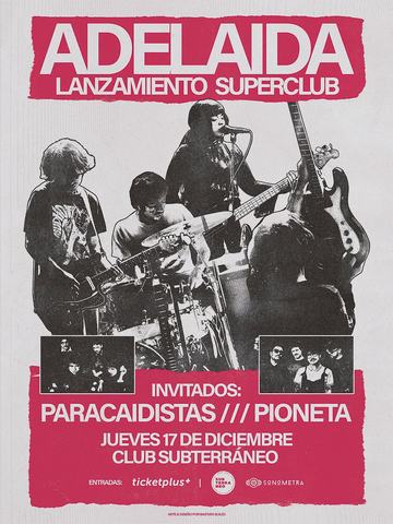 Lanzamiento "Superclub" de Adelaida Banda