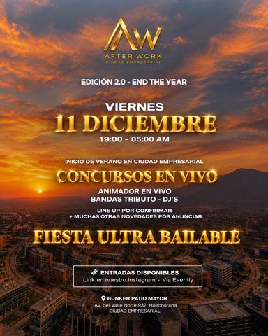 After Work Ciudad Empresarial - End The Year