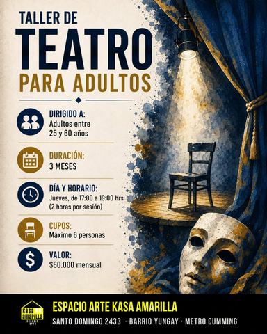 Taller de Teatro para Adultos