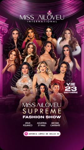 Miss Ailoveu International y Supreme Fashion Show