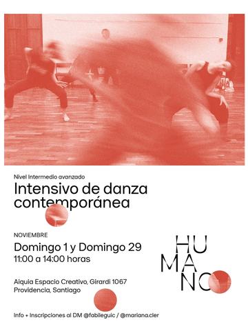 Intensivo Danza Contemporánea - Fabián Leguizamón