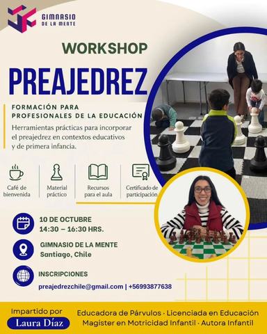 Workshop Preajedrez Educativo