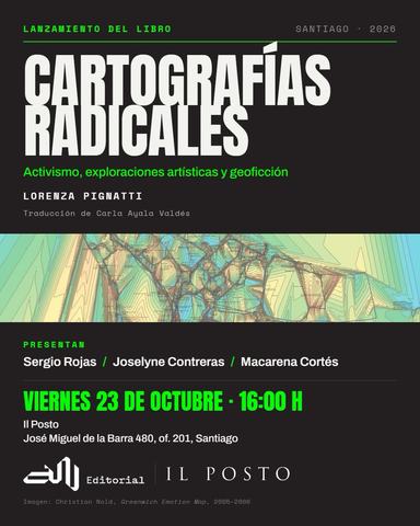 Lanzamiento «Cartografías radicales»