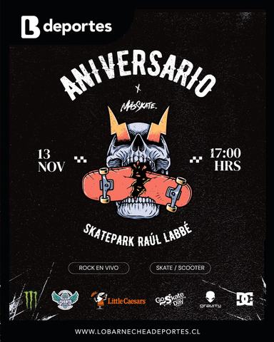 Máskate Aniversario