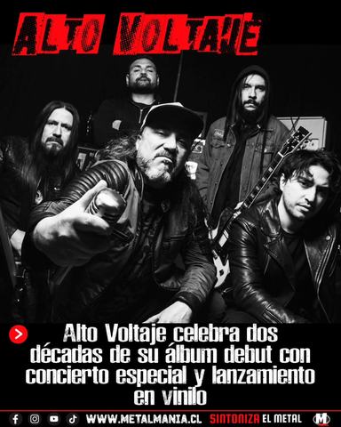 Alto Voltaje celebra 20 años de su álbum debut