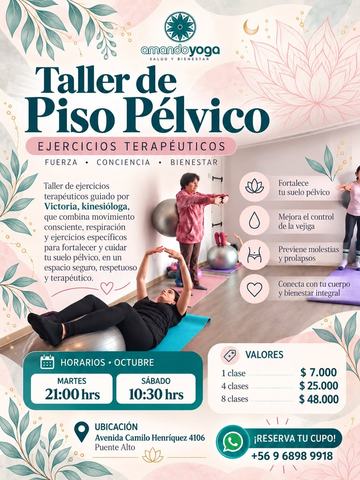 Taller Piso Pélvico - Sábados