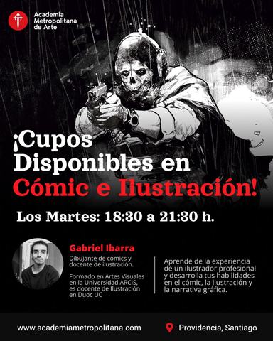 Taller de Cómic e Ilustración con Gabriel Ibarra