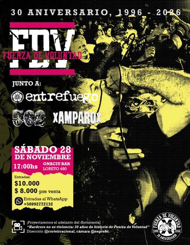 Fuerza de Voluntad - 30 Aniversario