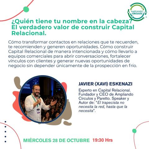 Encuentro Ampliando Círculos: Capital Relacional