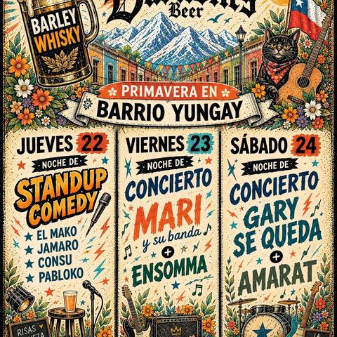 Noche de StandUp: El Mako, Jamaro, Consu, PabloKo