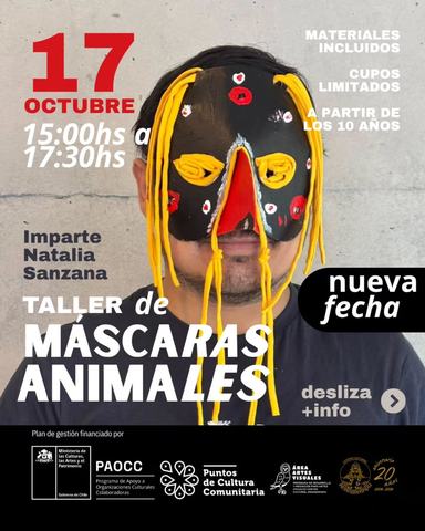 Animal Mask Workshop with Natalia Sanzana