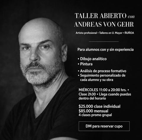 Taller Abierto Andreas Von Gehr