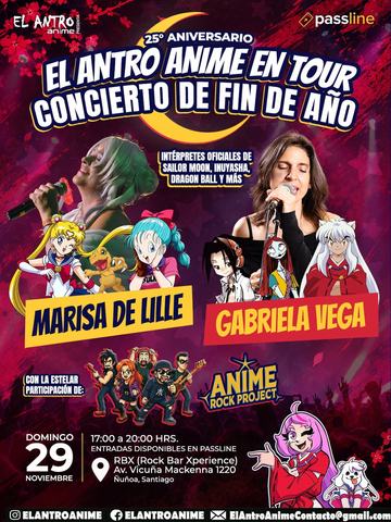 El Antro Anime en Tour - Concierto de Fin de Año