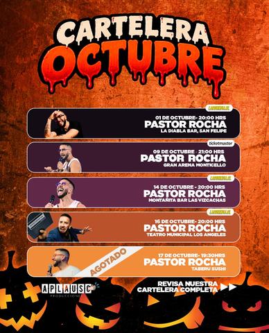Pastor Rocha en Taberu Sushi