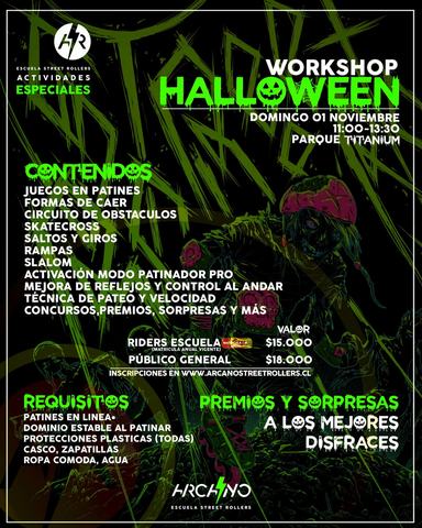 Workshop Halloween Arcano Street Rollers