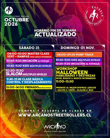 Clases de Patinaje Urbano Arcano