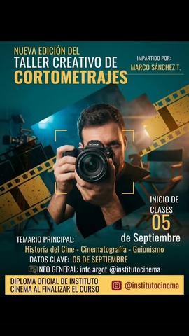 Taller Creativo de Cortometrajes
