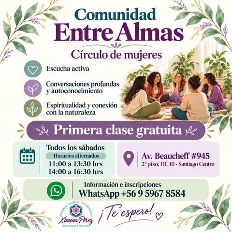 Círculo de mujeres Comunidad Entre Almas