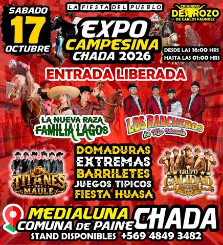 Expo Campesina Chada 2026