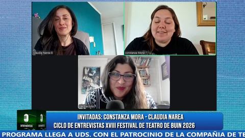 Entrevarentesis: Claudia Narea, Constanza Mora