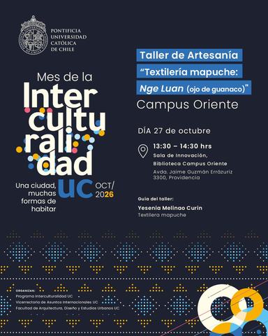 Taller Textilería Mapuche: Nge Luan