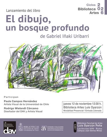 Launch 'El dibujo, un bosque profundo' Gabriel Uribarri