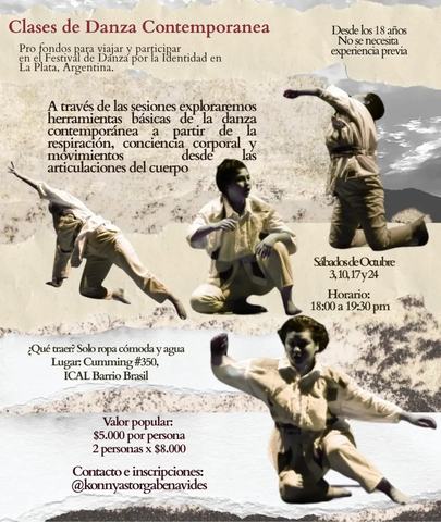 Clases de Danza Contemporánea
