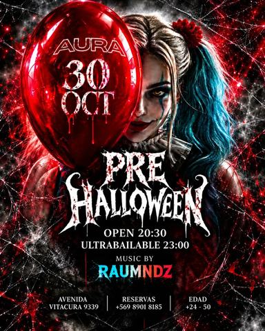 Pre Halloween en Aura Club