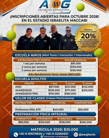Escuela de Tenis AWG