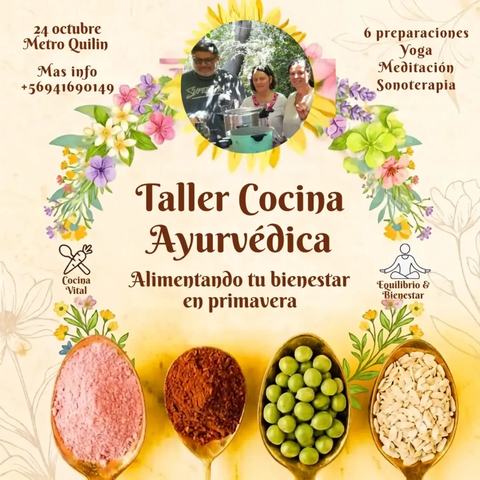 Taller Cocina Ayurveda Primavera