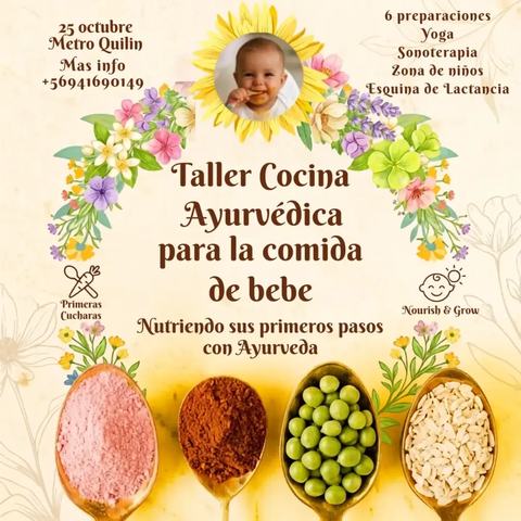 Taller Cocina Ayurvédica para Bebés