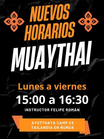 Clases de Muaythai en Ayutthaya Camp