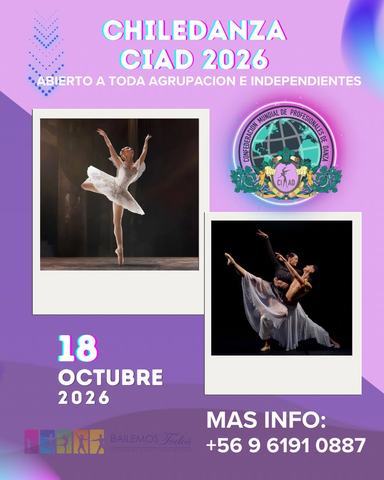 Certamen ChileDanza CIAD 2026