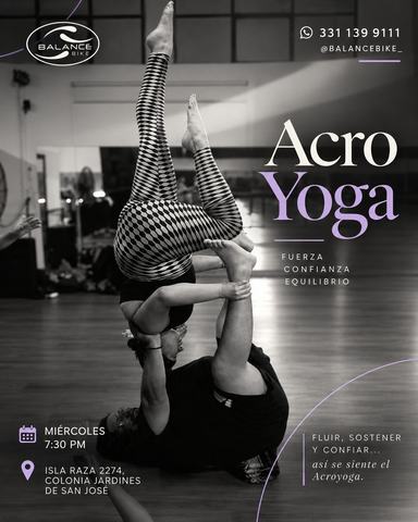 Clase de AcroYoga